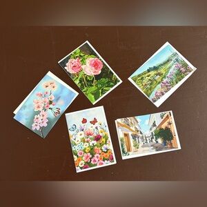 MFPA ARTISTS 5 ALL OCCASION CARDS W/ ENVELOPES
